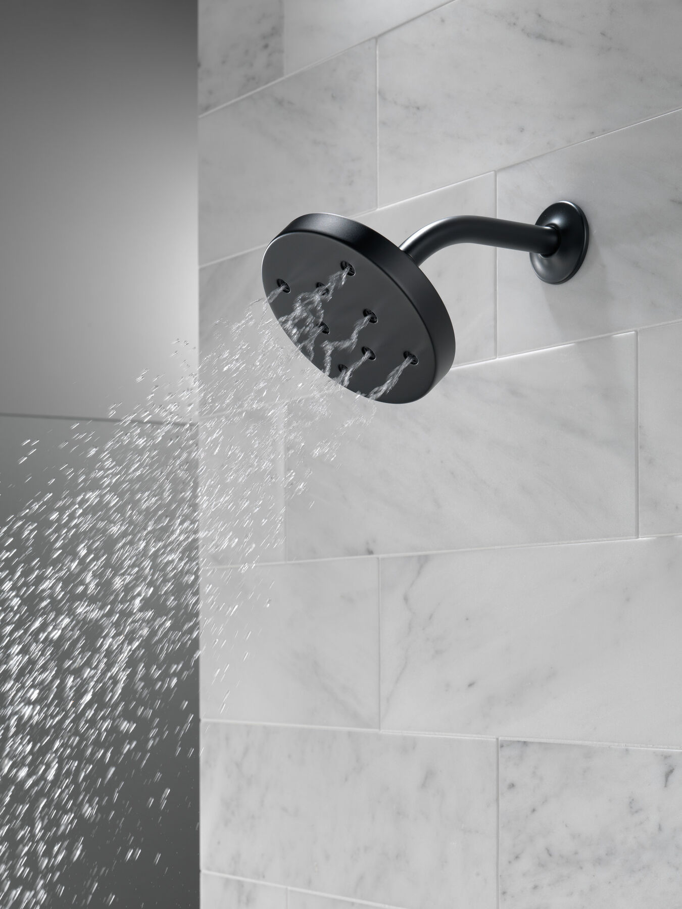 H<sub>2</sub>Okinetic&reg; Single-Setting Metal Raincan Shower Head