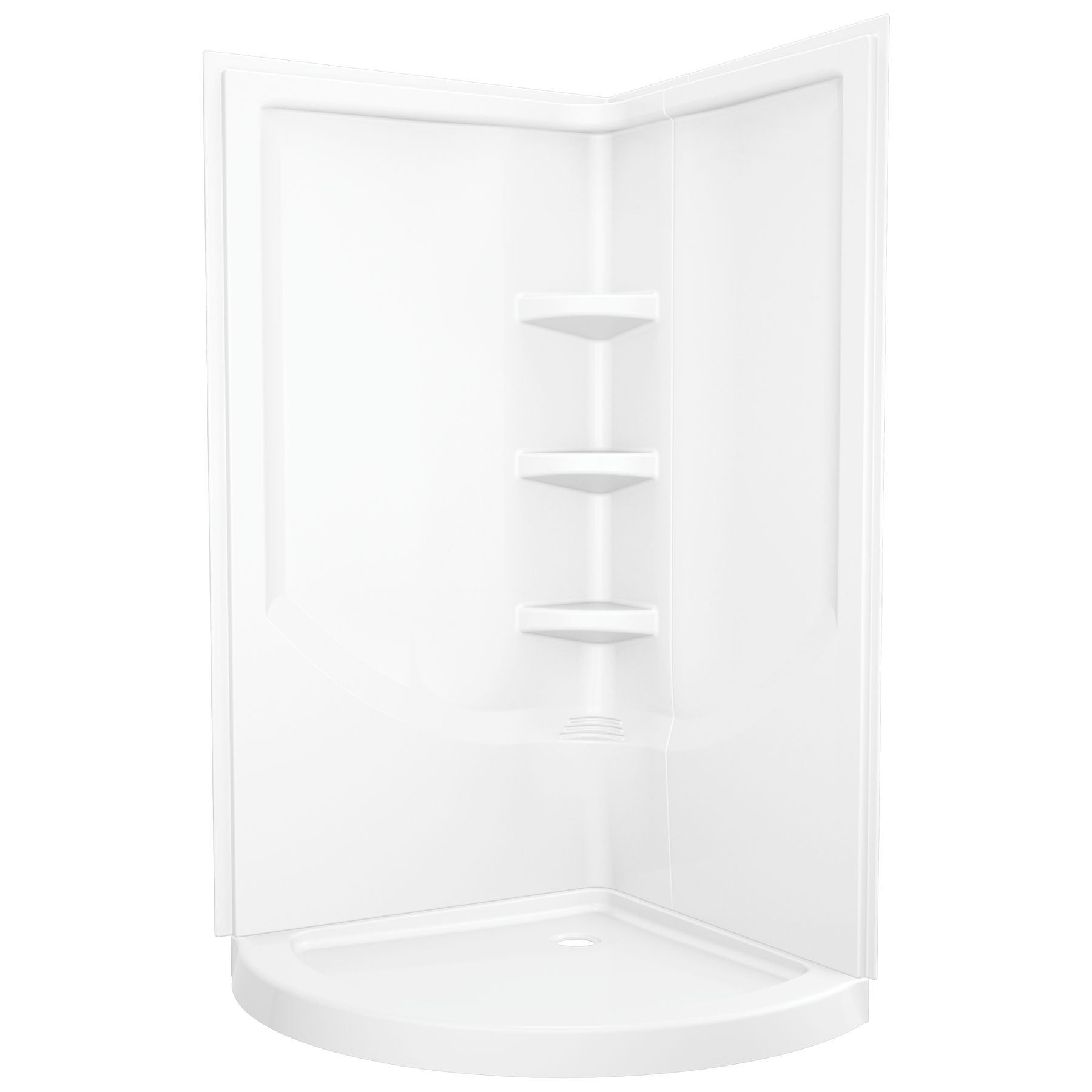 38'' Direct-to-Stud Corner Shower Wall Set