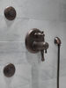 Traditional 2-Handle TempAssure&reg; 17T Series Valve Trim with 3-Setting Integrated Diverter