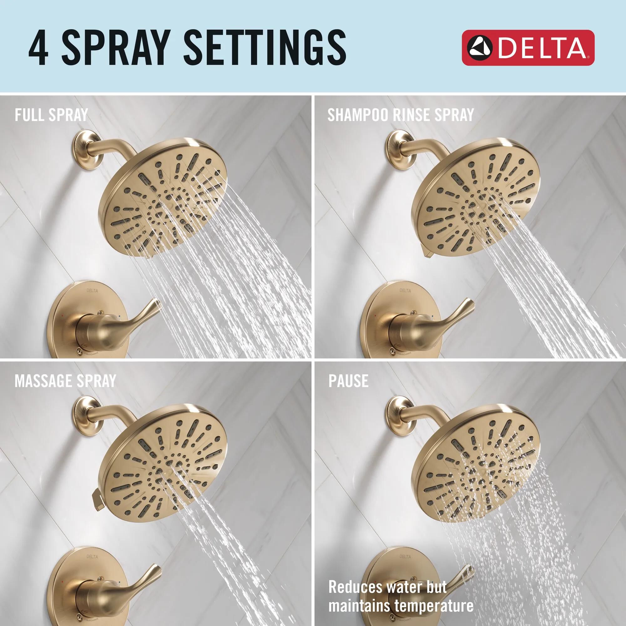 Monitor® 14 Series Tub and Shower (Recertified) in Champagne