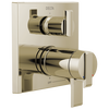 Angular Modern TempAssure&reg; 17T Series Valve Trim with 3-Setting Integrated Diverter