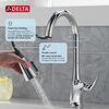 Single Handle Pull-Down Kitchen Faucet with Soap Dispenser and ShieldSpray&reg; Technology