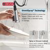 Single Handle Pull-Down Kitchen Faucet with Touch<sub>2</sub>O&reg; and ShieldSpray&reg; Technologies