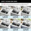 26&rdquo; Undermount Stainless Steel Single Bowl Kitchen Sink&nbsp;with Accessories