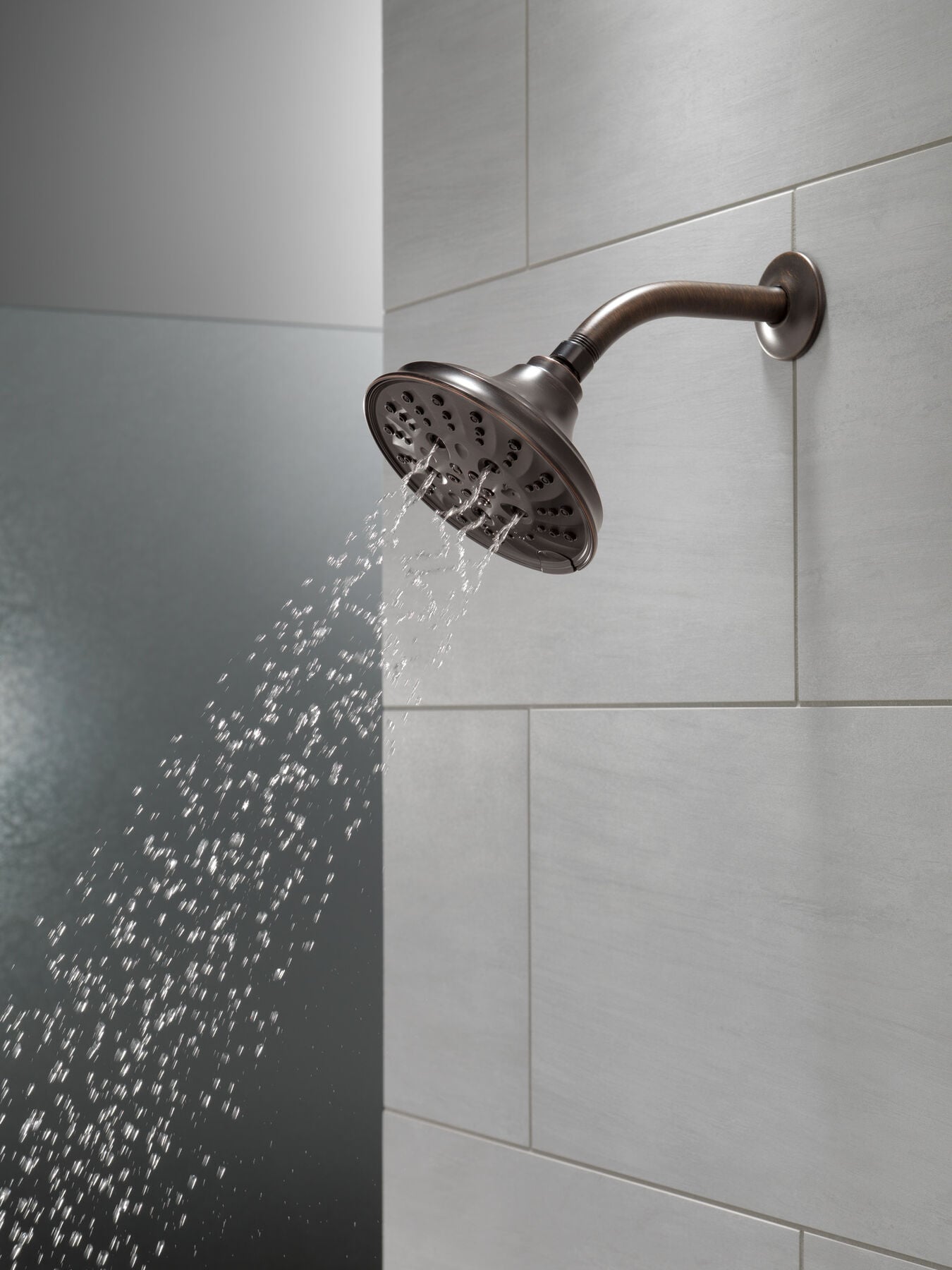 H<sub>2</sub>Okinetic&reg; 5-Setting Traditional Raincan Shower Head