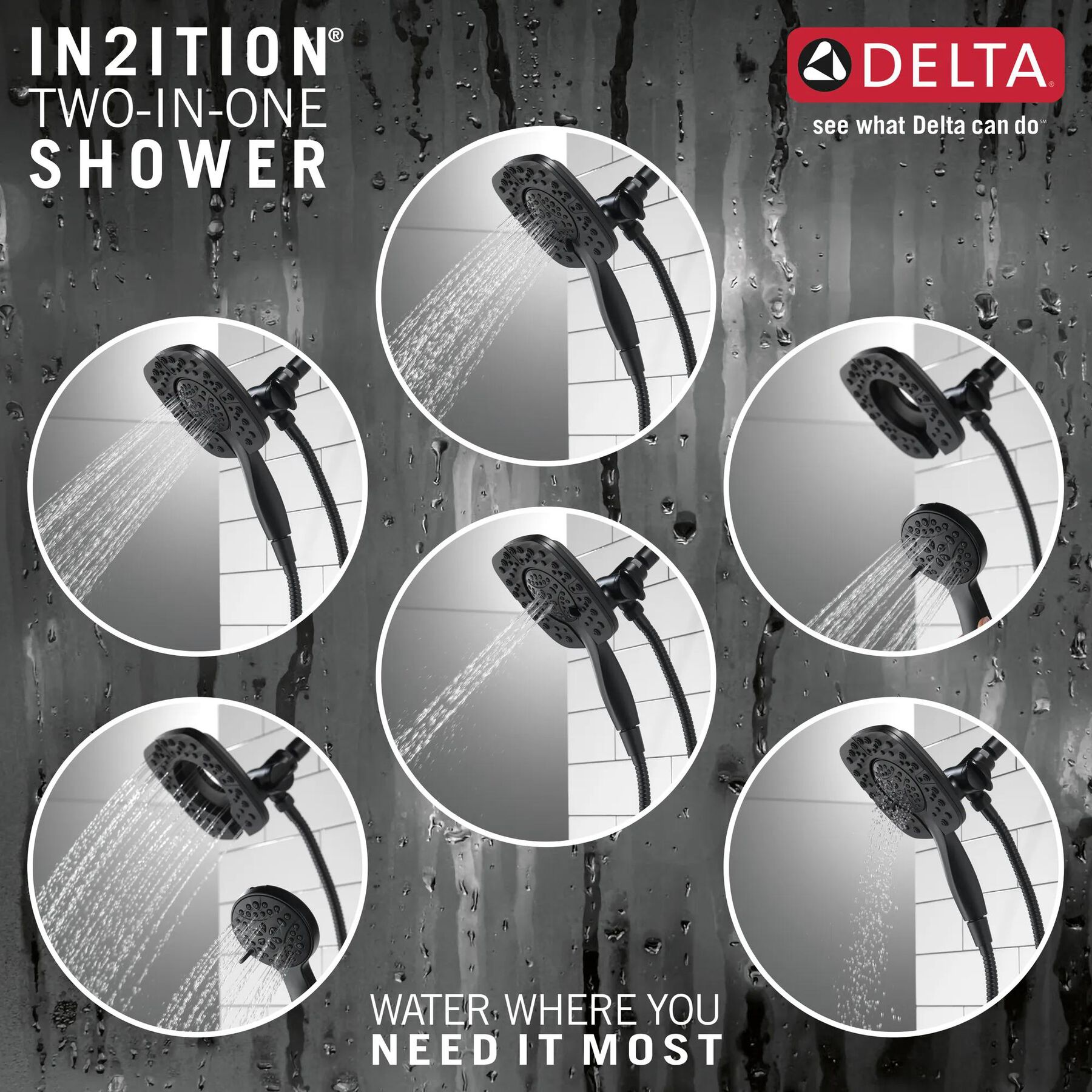 In2ition&reg; HSSH 1.75 GPM 4-Setting (Recertified)