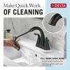 Two Handle Centerset Pull-Down Bathroom Faucet (Recertified)