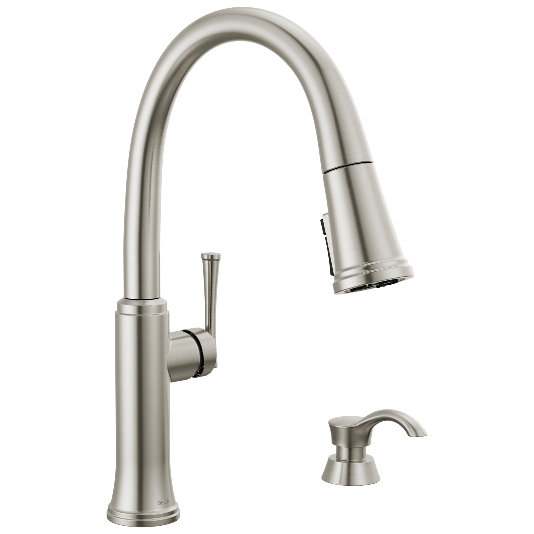 Pull-Down Kitchen Faucet w/Soap Disp (Recertified)