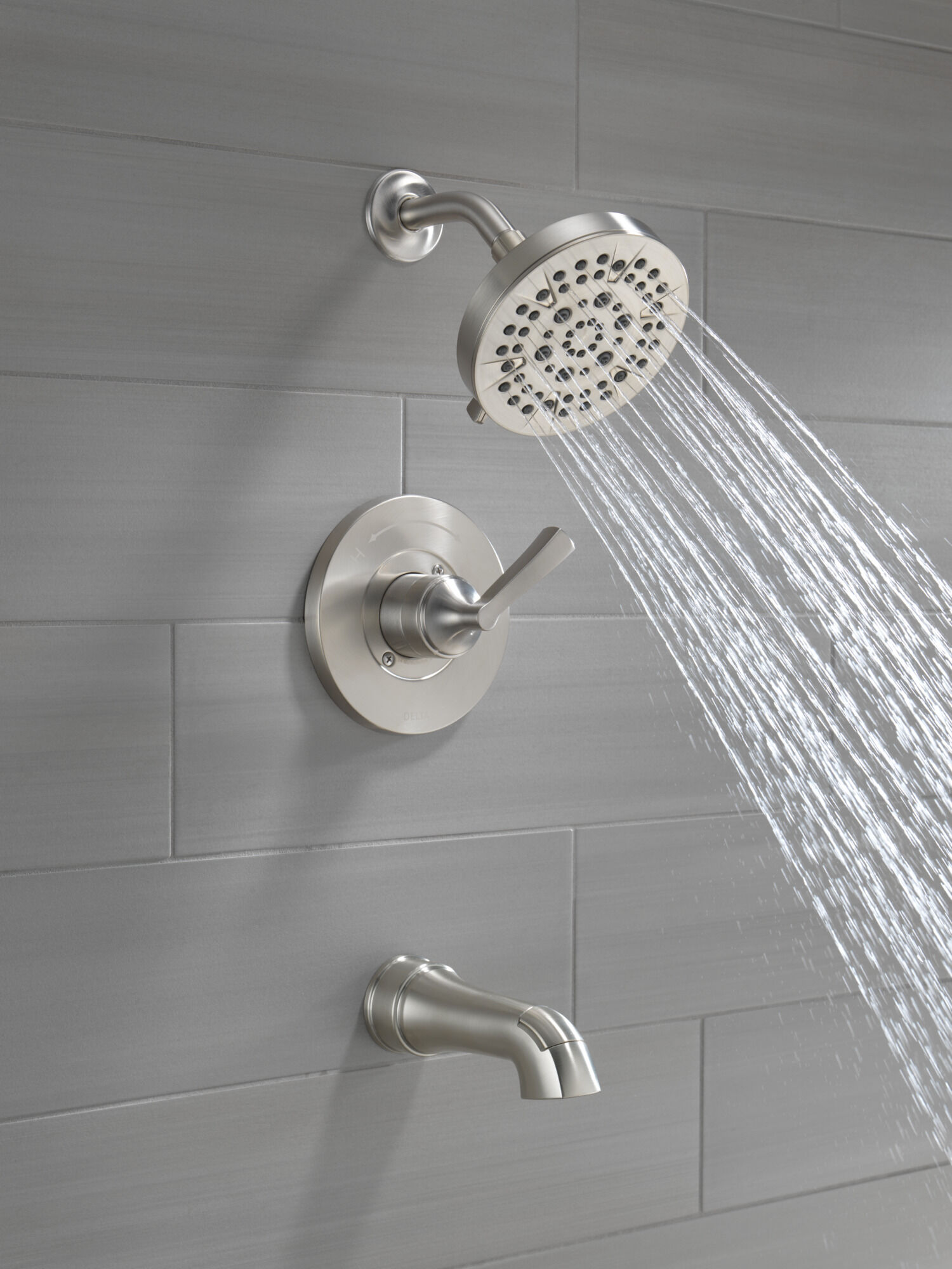 Monitor® 14 Series Tub and Shower in Stainless 144822-SS | Delta