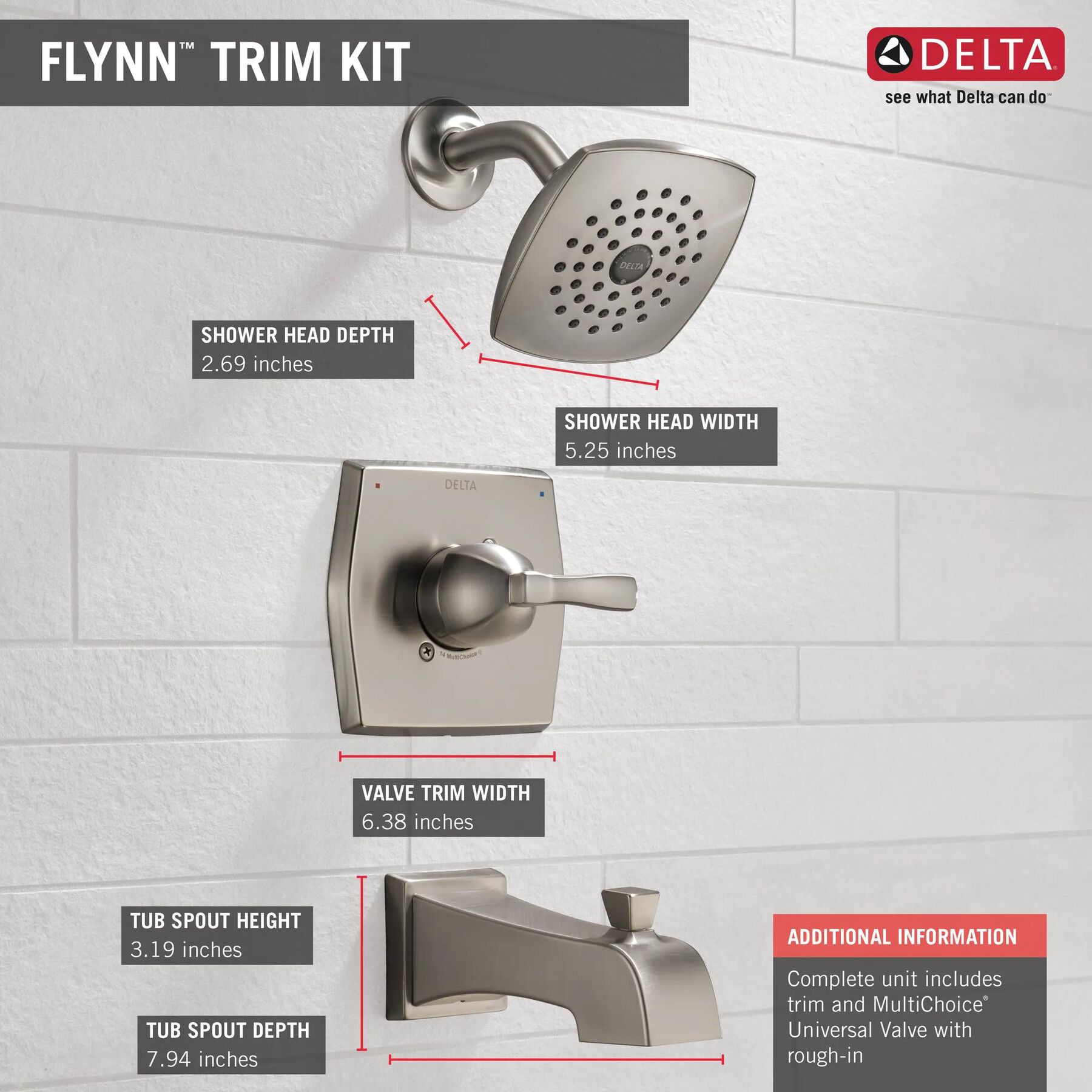Monitor&reg; 14 Series Tub & Shower