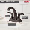 Two Handle Centerset Bathroom Faucet