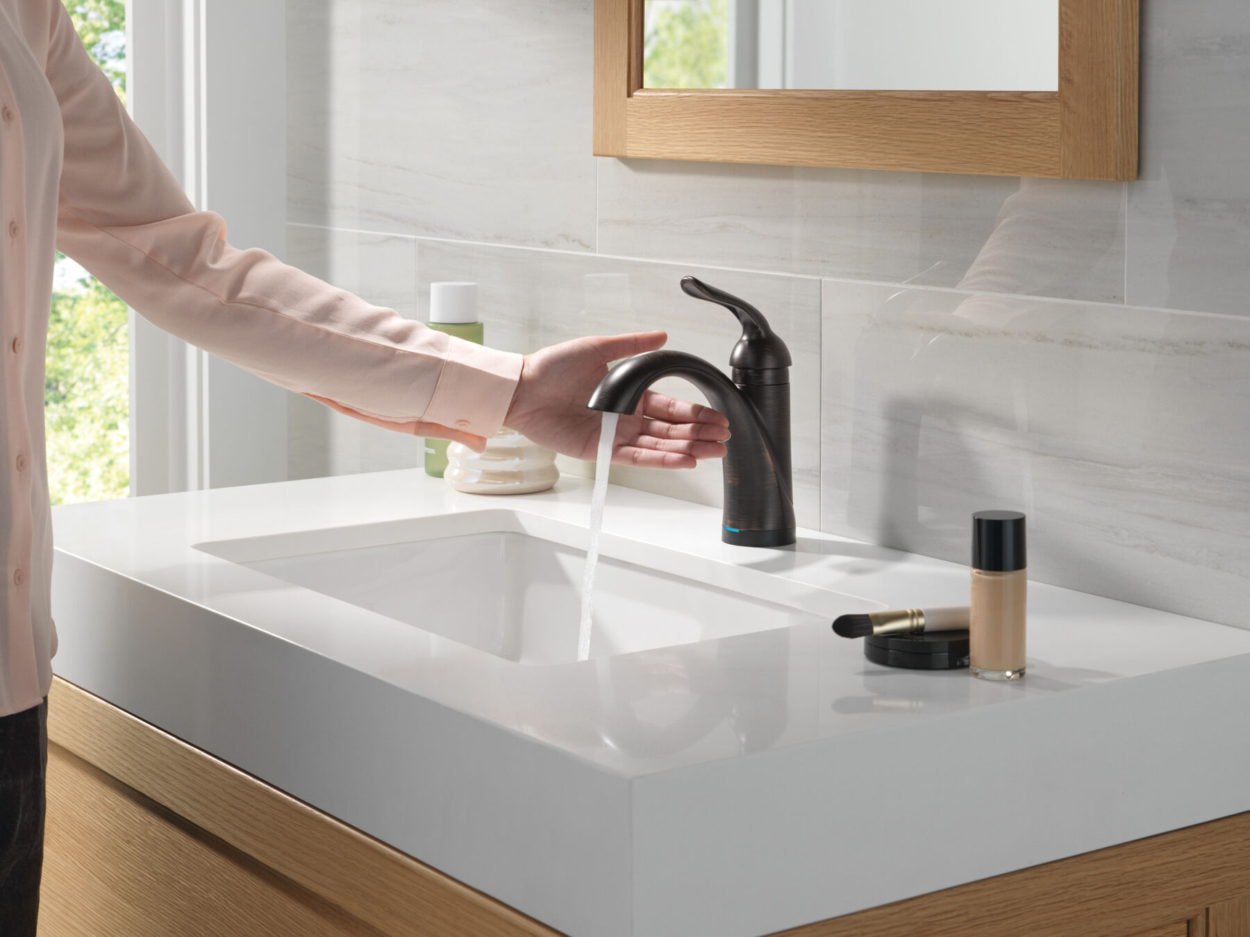 Touch2O&reg; Bathroom Faucet with Touchless Technology