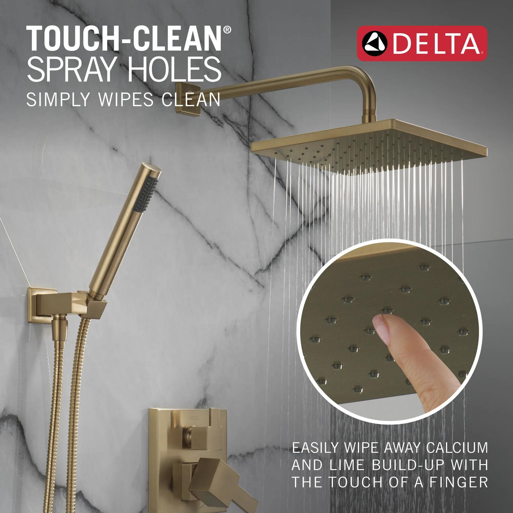 Raincan Shower Rough & Trim w/ HS 14S (Recertified)