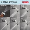 PivotPro&trade; 3-in-1 Combination Shower with TouchClean&reg; Spray Face