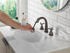Two Handle Widespread Pull Down Bathroom Faucet