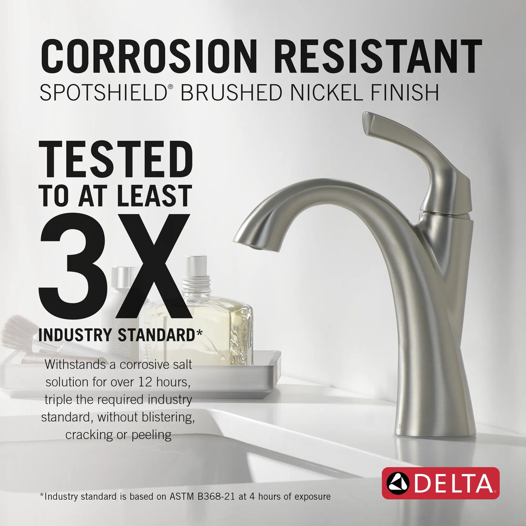 Single Handle Centerset Bathroom Faucet