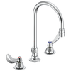Two Handle 8 In Below Deck-Mount Faucet