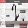 Single Handle Pull-Down Kitchen Faucet with Soap Dispenser and ShieldSpray&reg; Technology (Recertified)