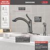 Single Handle Kitchen Faucet with Spray