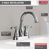 Two Handle Centerset Bathroom Faucet
