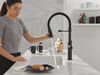Single Handle Pull-Down Spring Kitchen Faucet