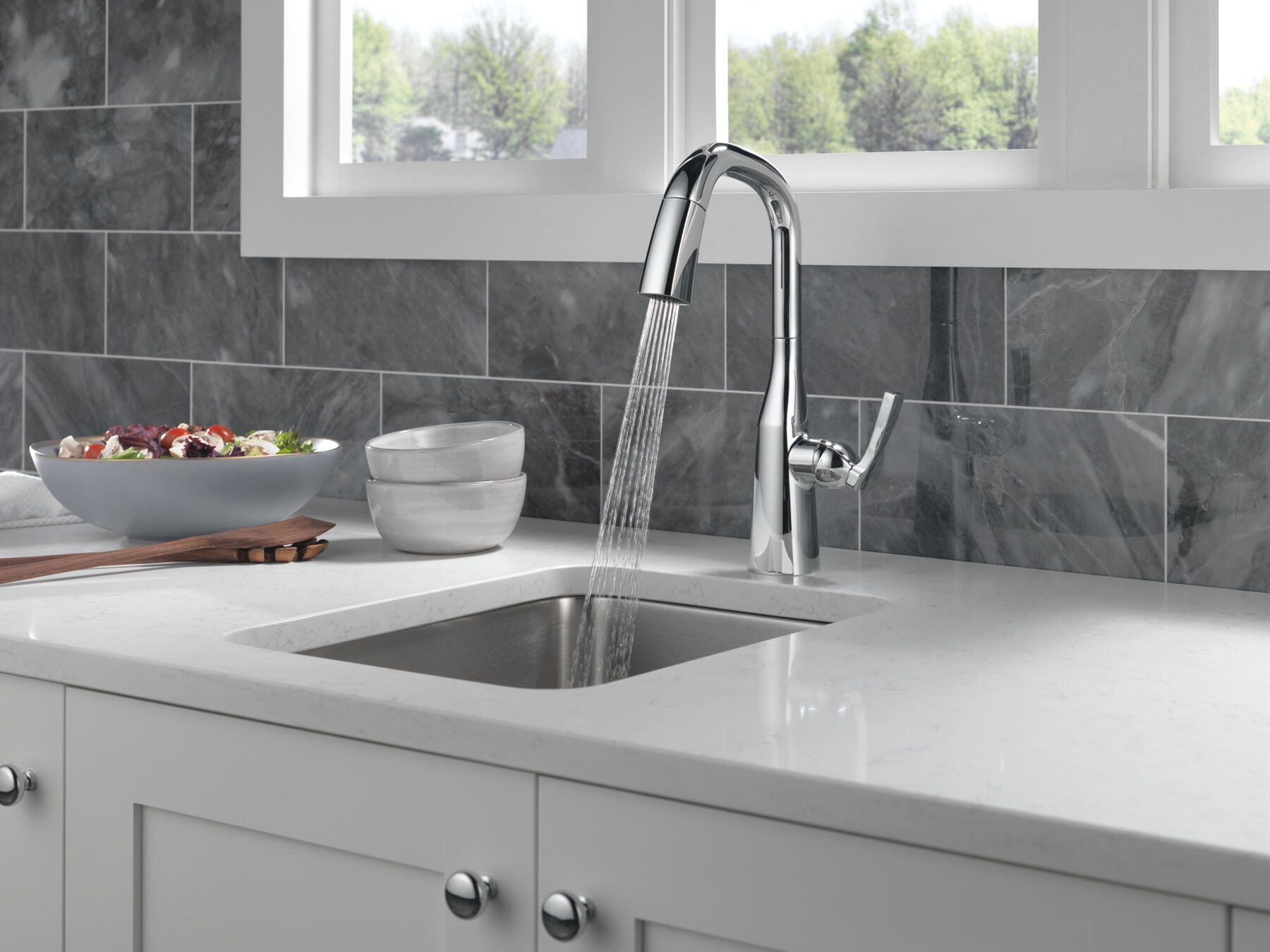 Single Handle Pull-Down Bar/Prep Faucet