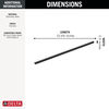 36" Linear Shower Drain Wall Edge