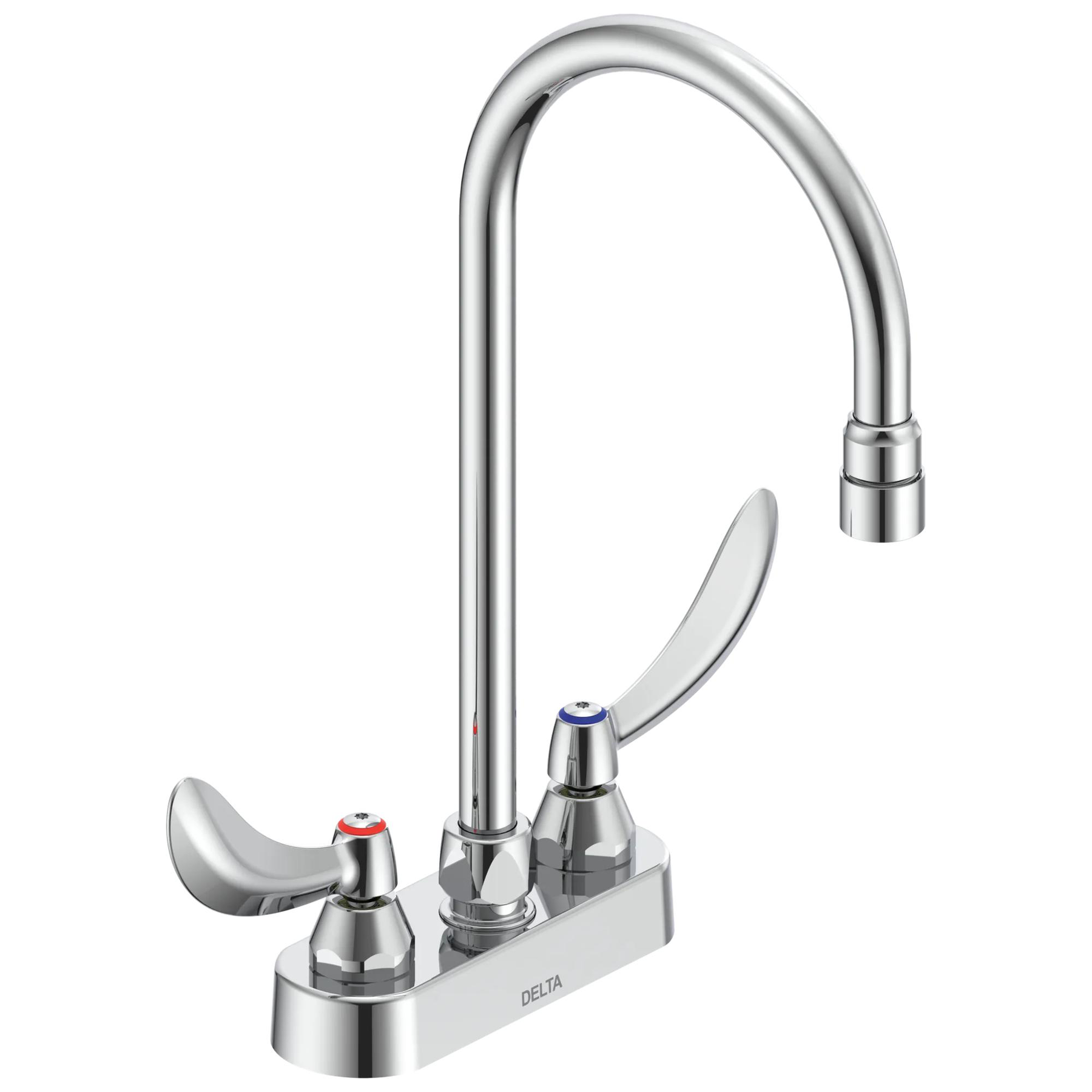 Two Handle 4 In Deck-Mount Faucet