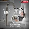 Single Handle Pull-Down Kitchen Faucet