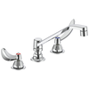 Two Handle 8 In Below Deck-Mount Faucet