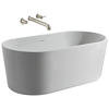 Bathtub with Tub Filler and Rough Bundle