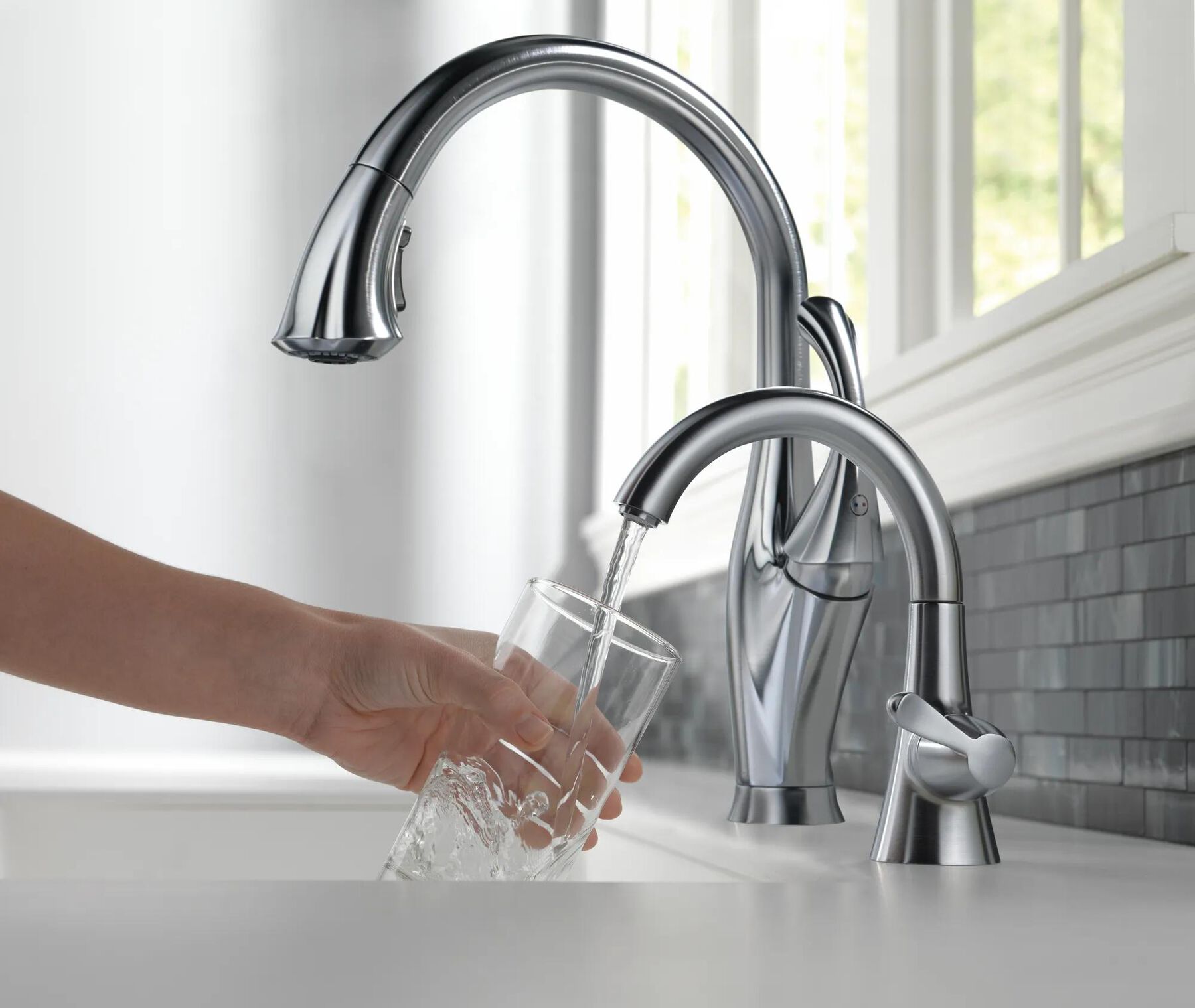Transitional Beverage Faucet