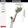 6-Setting Hand Shower