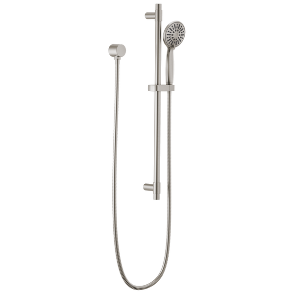 Hand Shower 1.75 GPM w/Slide Bar 4S in Stainless 51361-SS | Delta
