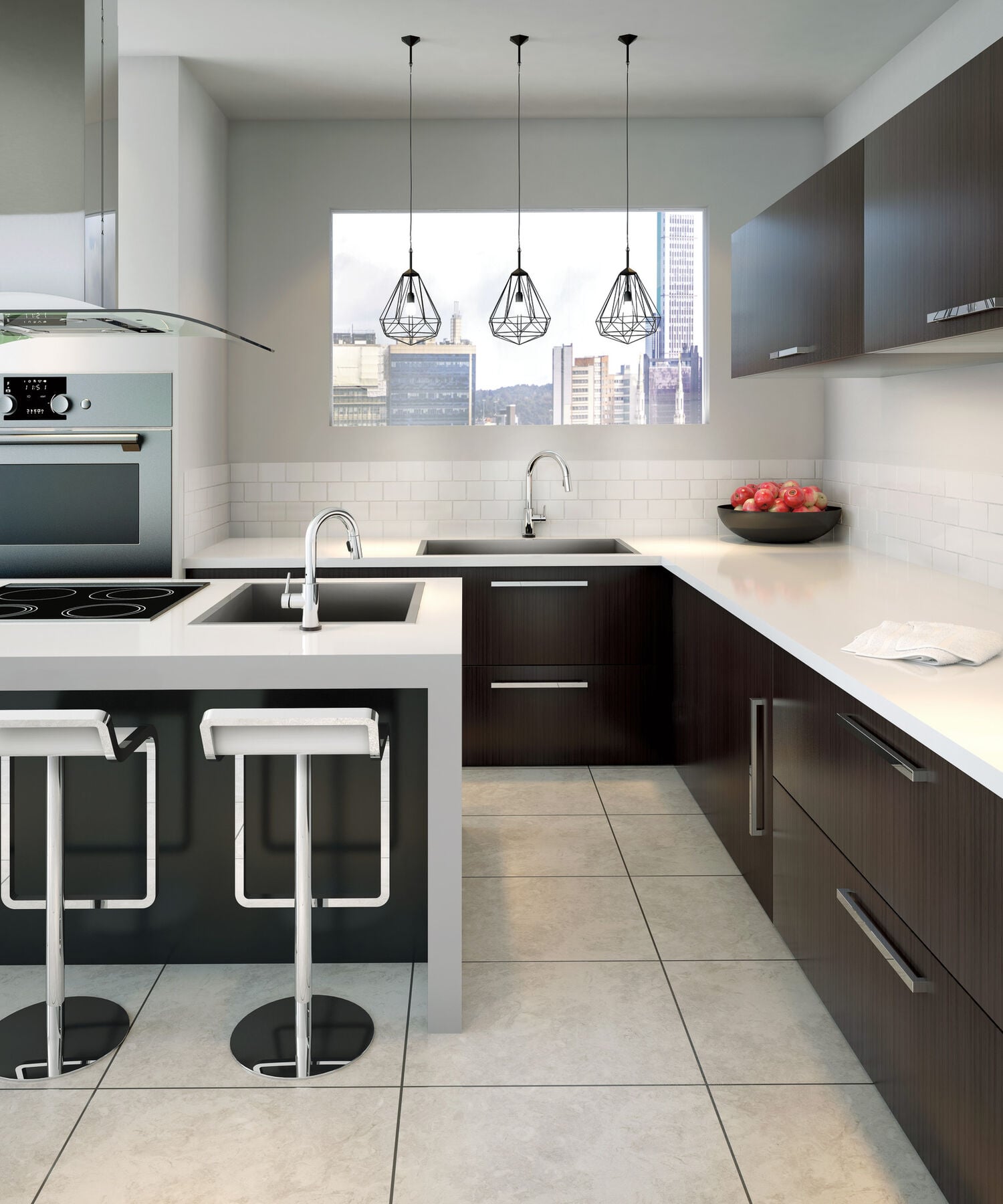 Single Handle Pull-Down Kitchen Faucet with Touch<sub>2</sub>O&reg; Technology