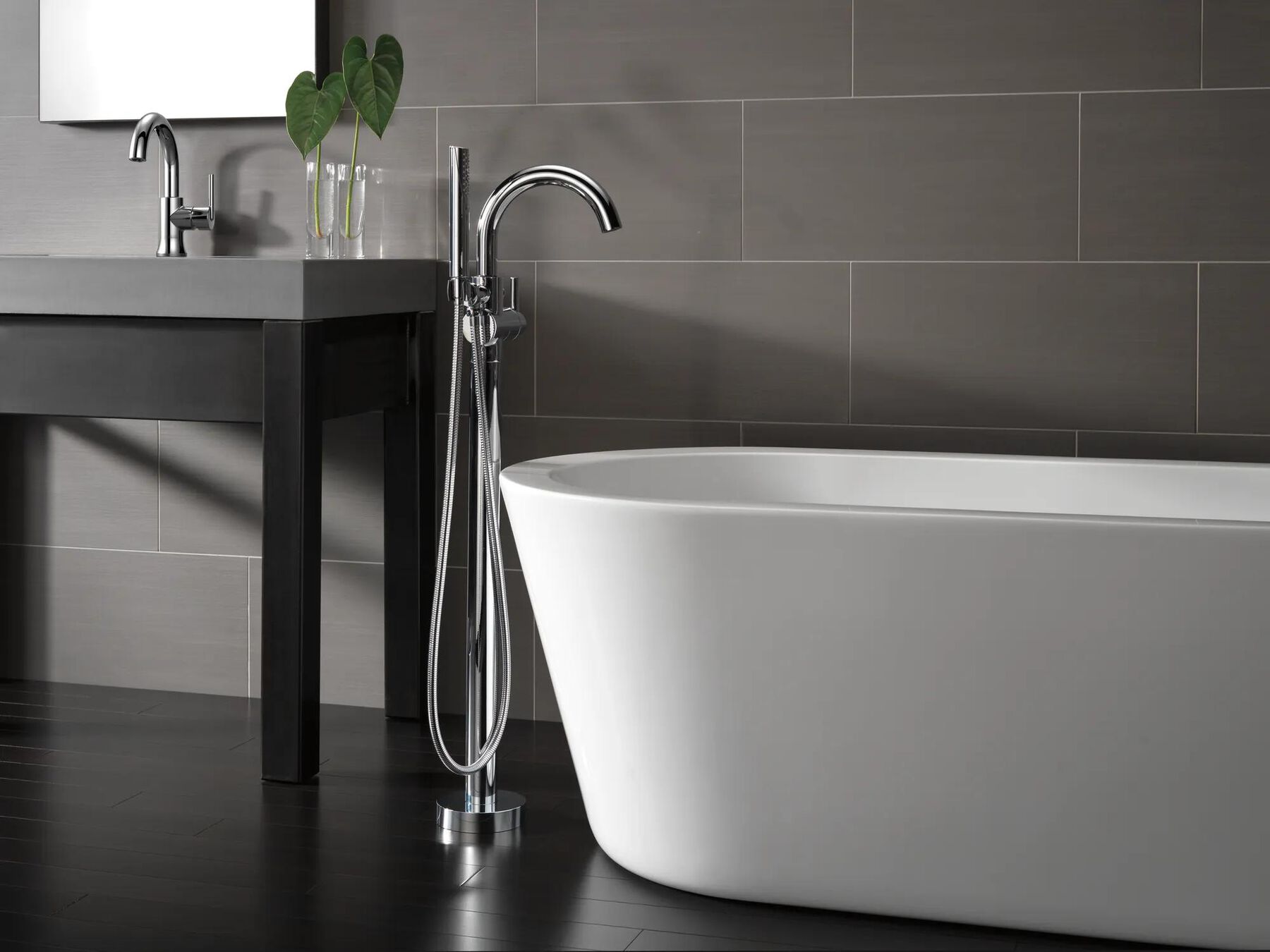Single Handle High-Arc Bathroom Faucet