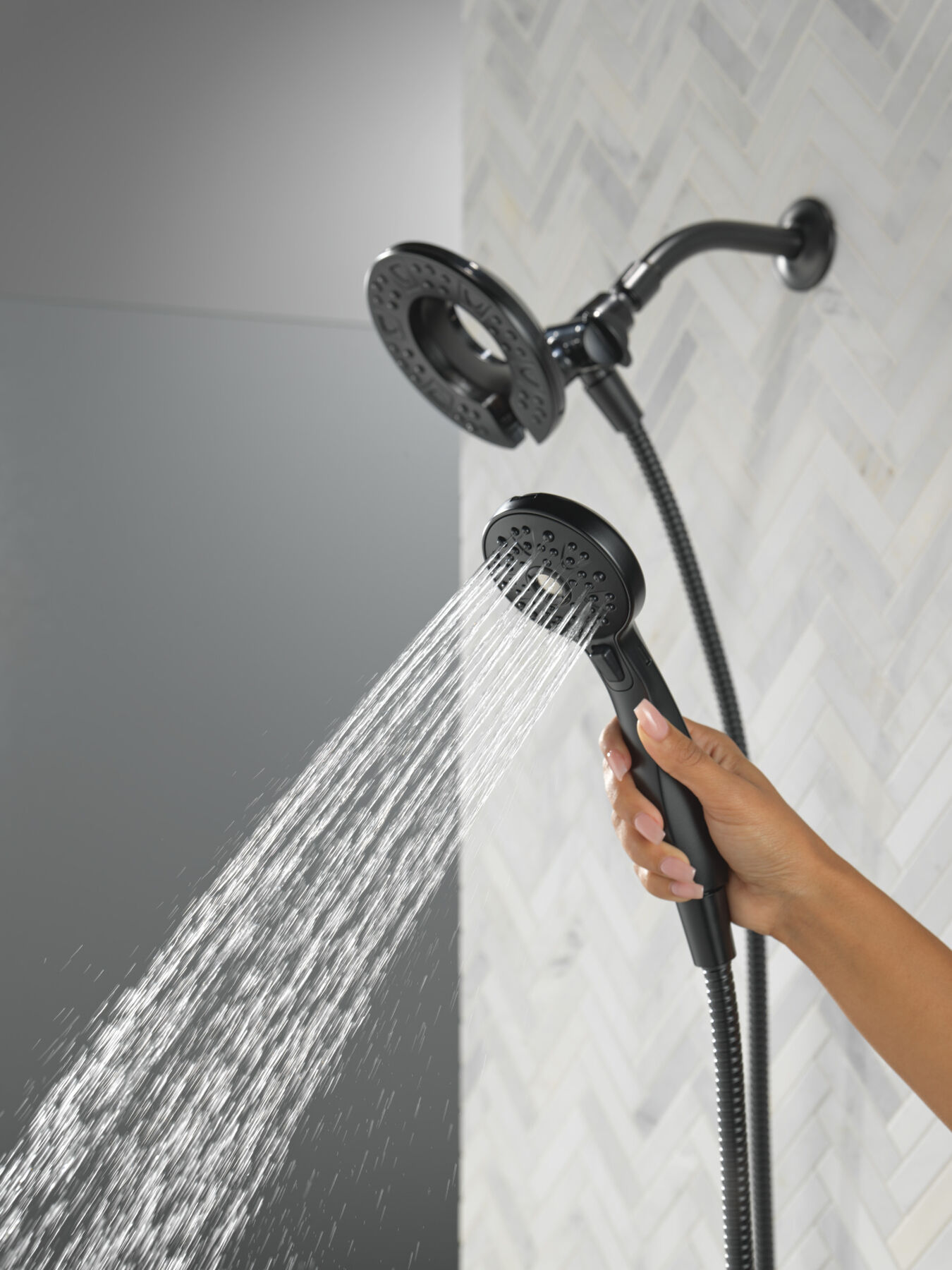 In2ition&reg; 4-Setting Two-in-One Shower