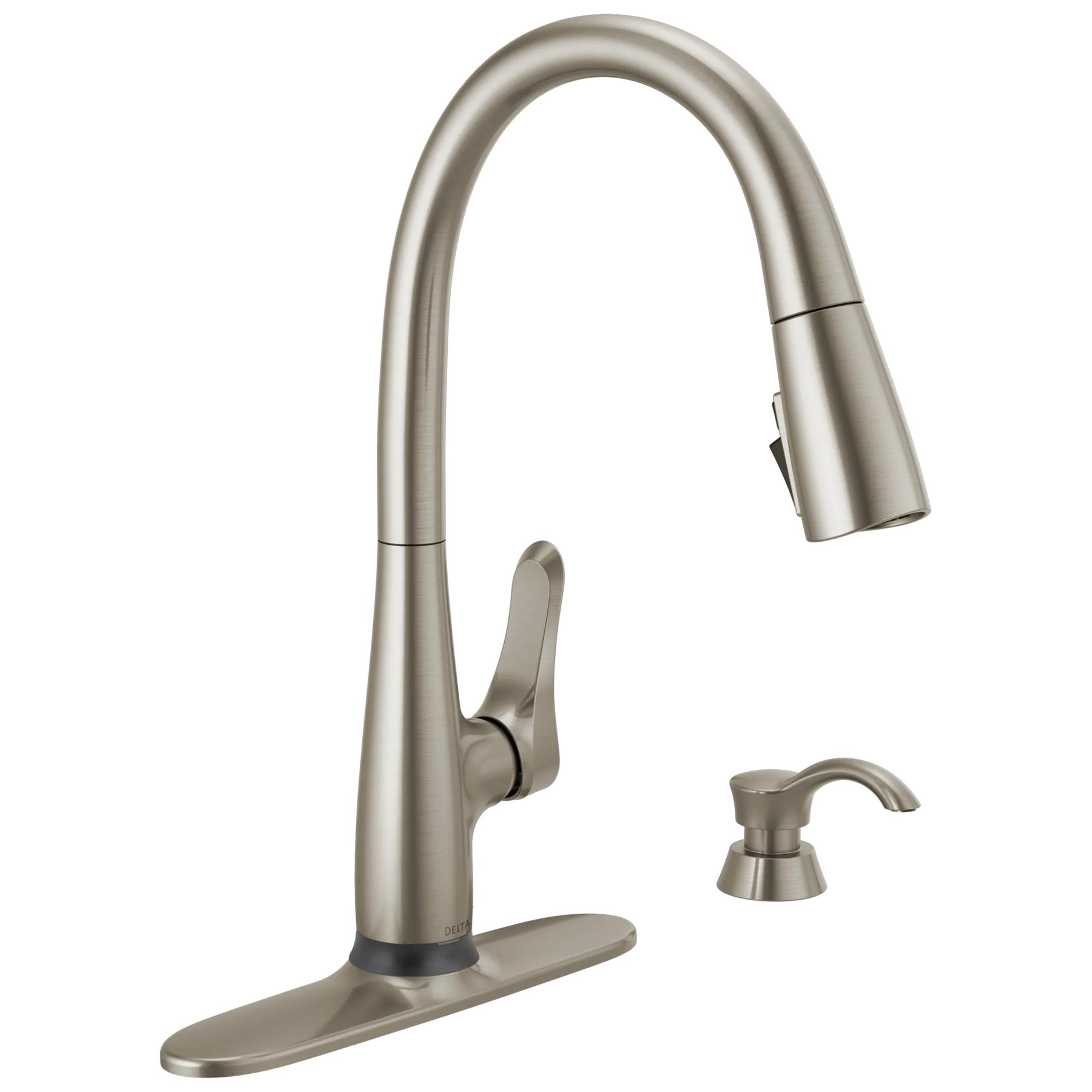Dunsley Single Handle Pull-Down Kitchen Faucet with Touch<sub>2</sub>O&reg; and VoiceIQ&reg; Technology (Recertified)