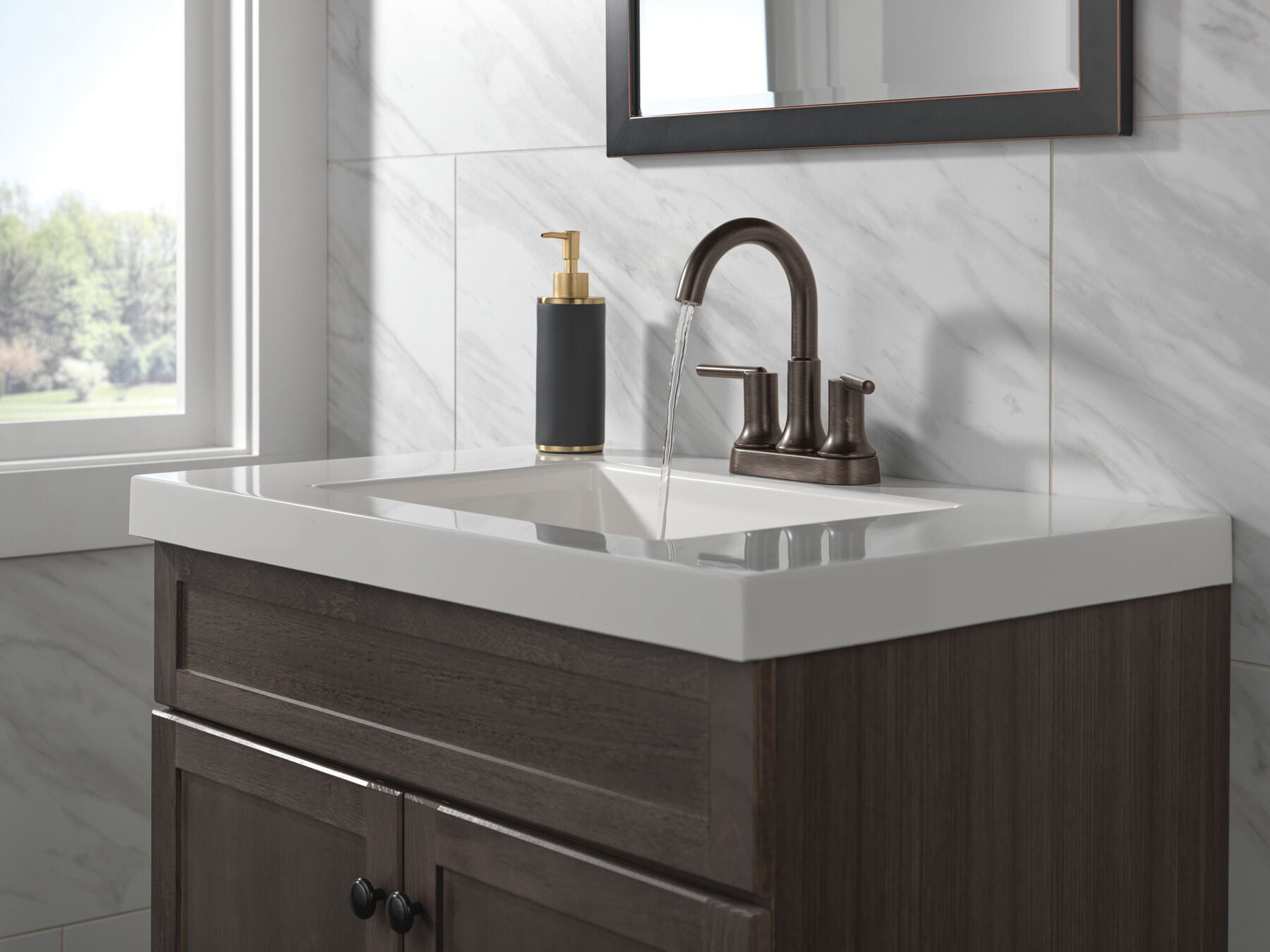 Centerset Bathroom Faucet (Recertified)