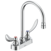 Two Handle 4 In Deck-Mount Faucet