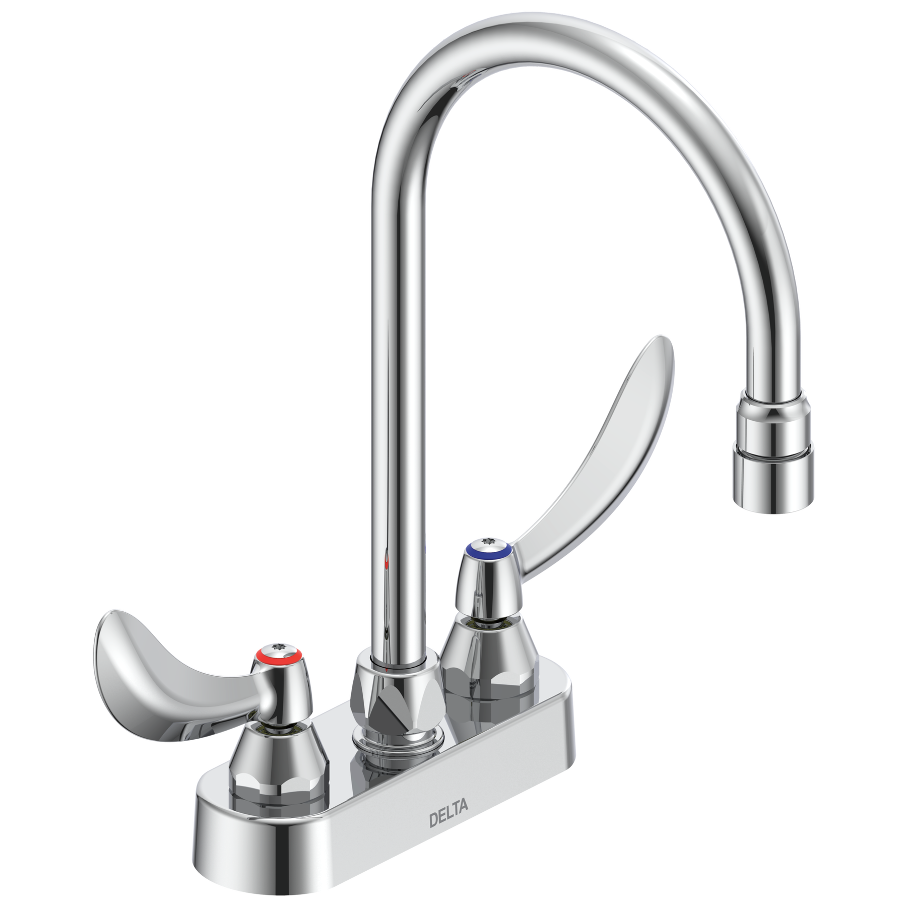 Two Handle 4 In Deck-Mount Faucet