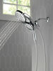 HydroRain&reg; 4-Setting Two-in-One Shower Head