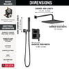 Monitor&reg; 14 Series Shower with Raincan, Hand Shower & Rough Valve