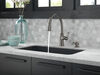 Single Handle Pull-Down Kitchen Faucet with Soap Dispenser and ShieldSpray&reg; Technology (Recertified)