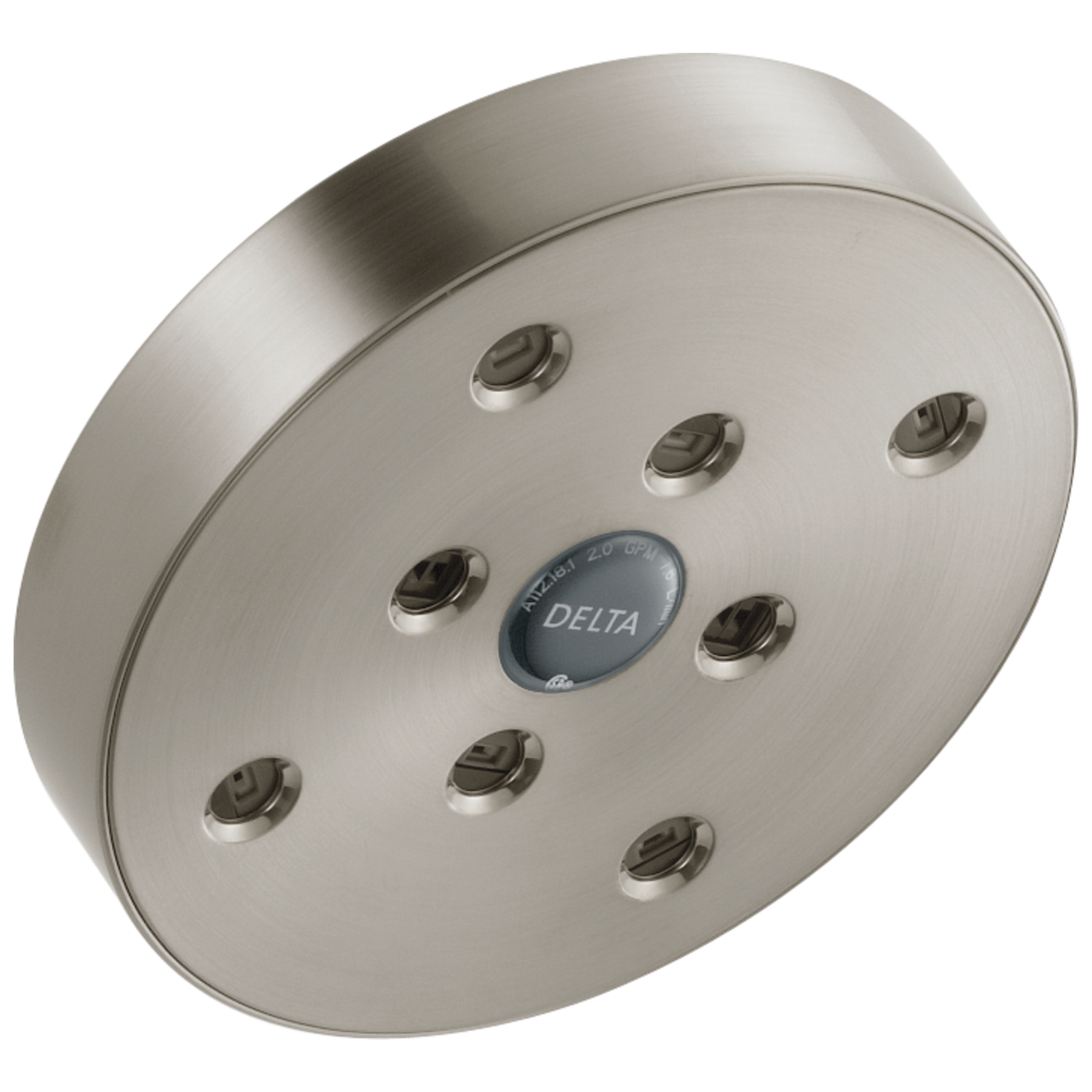 H<sub>2</sub>Okinetic&reg; Single-Setting Raincan Shower Head