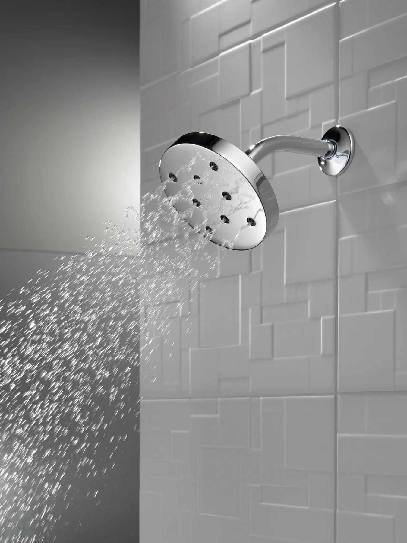 H<sub>2</sub>Okinetic&reg; Single-Setting Metal Raincan Shower Head