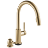 Single Handle Pull-Down Touch<sub>2</sub>O&reg; Technology Kitchen Faucet with Touchless Technology
