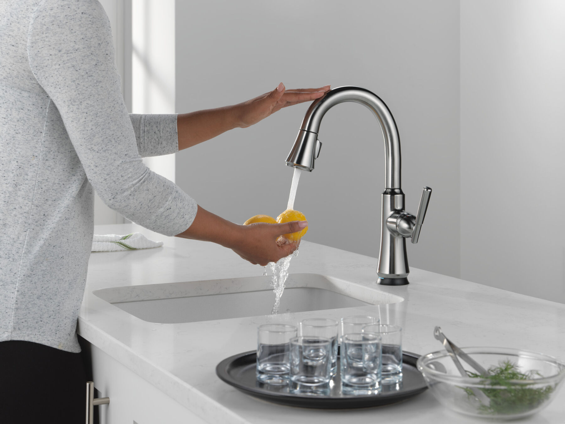 Touch2O&reg; Bar / Prep Faucet with Touchless Technology