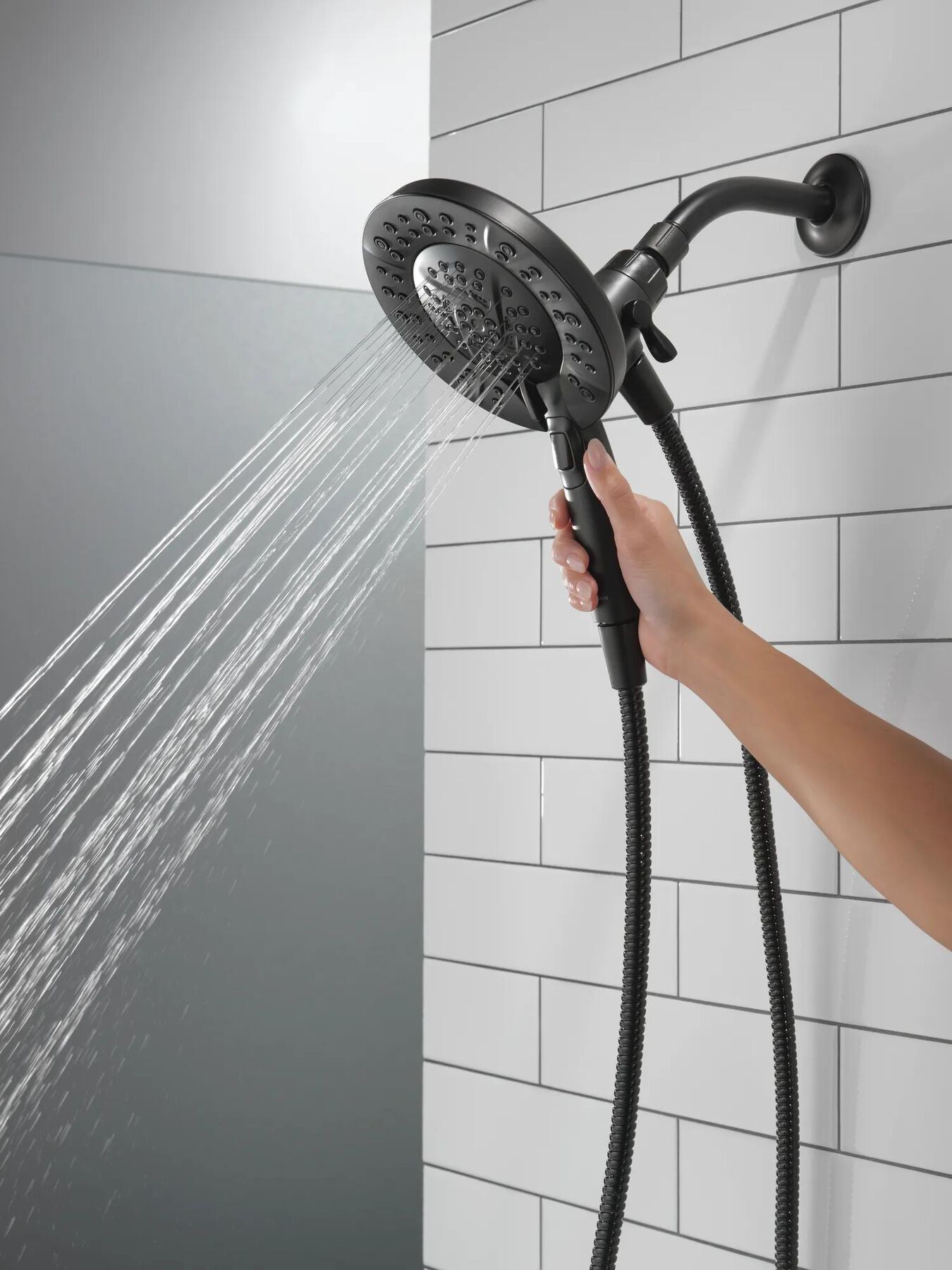5-Setting In2ition&reg; Two-in-One Shower