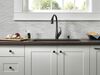 Single Handle Pull-Down Kitchen Faucet with Soap Dispenser and ShieldSpray&reg; Technology